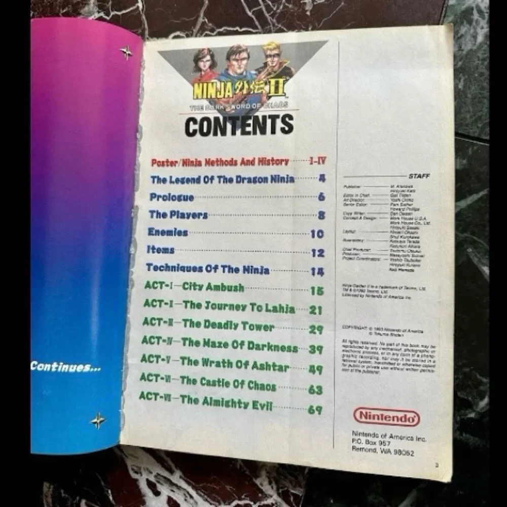1990 NINTENDO POWER STRATEGY GUIDES NES VOL 15 17 19 FINAL FANTASY NINJA GAIDEN
